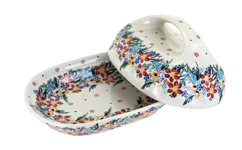 Tara Butter Dish Polish Pottery