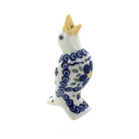 Polish Pottery Spring Blossom Pie Bird