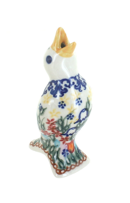 Polish Pottery Garden of Eden Pie Bird