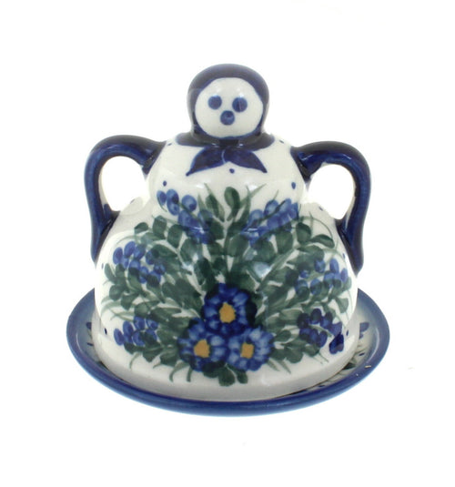 Polish Pottery Hyacinth Small Cheese Lady