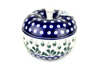 Alyce Apple Baker Polish Pottery