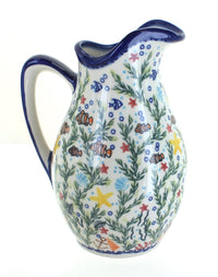 Polish Pottery Atlantis Pitcher