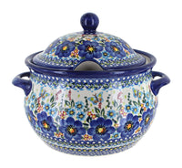 Polish Pottery Garden of Blue Large Soup Tureen