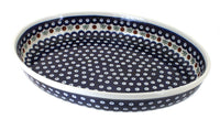 Polish Pottery Nature Large Oval Baker