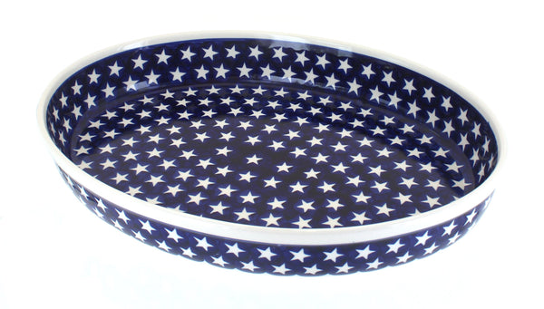 Stars Large Oval Baker