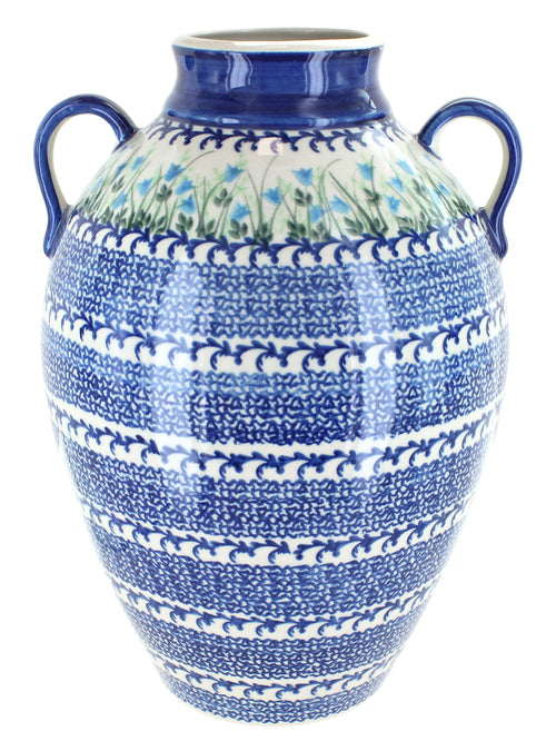 Polish Pottery Misty Large Jug Vase