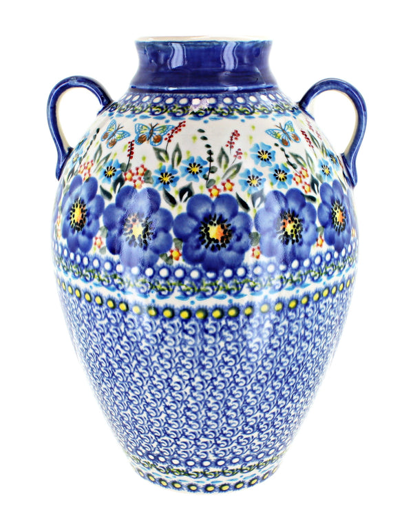 Garden of Blue Large Jug Vase