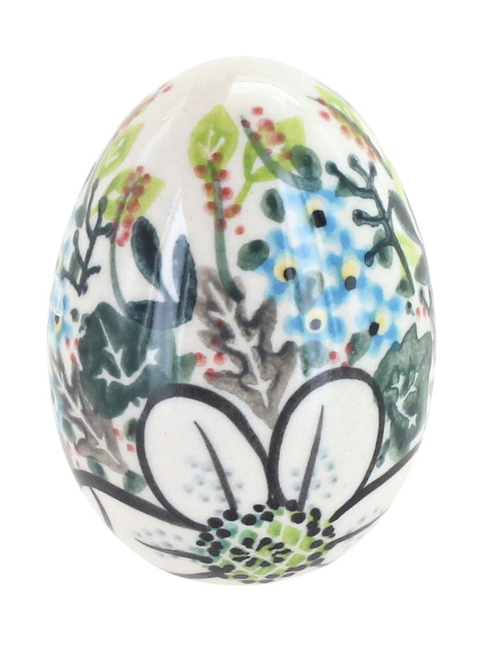 Polish Pottery Ariel Small Decorated Egg