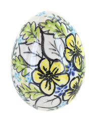 Polish Pottery Alyssa Small Decorated Egg