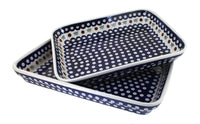 Polish Pottery Nature Rectangular Baker Set