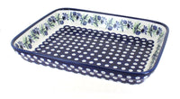 Polish Pottery Sweet Annie Medium Rectangular Baker