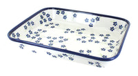 Polish Pottery Willow Medium Rectangular Baker