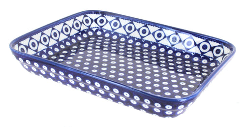 Polish Pottery Xandra Medium Rectangular Baker