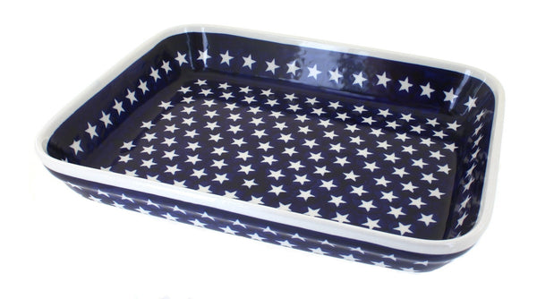 Stars Medium Rectangular Baker