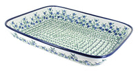 Polish Pottery Porcelain Vine Large Rectangular Baker