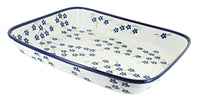 Polish Pottery Willow Large Rectangular Baker