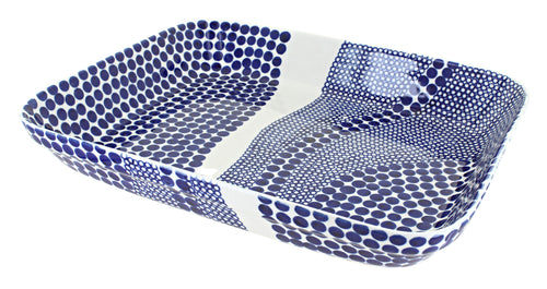 Polish Pottery Zara Large Rectangular Baker