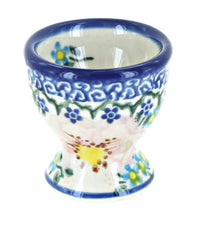 Polish Pottery Apple Blossom Egg Cup