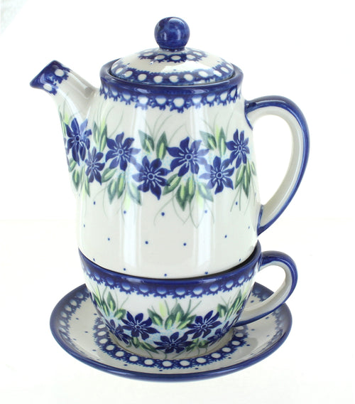 Polish Pottery Sierra Tea For One