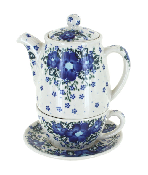 Polish Pottery Melanie Tea For One