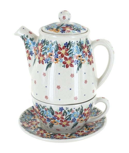 Polish Pottery Tara Tea For One