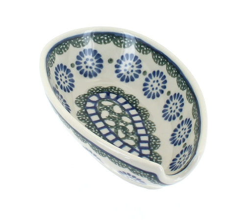 Polish Pottery Maia Small Spoon Rest