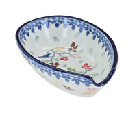 Polish Pottery Autumn Grove Small Spoon Rest