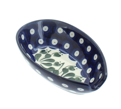 Polish Pottery Alyce Small Spoon Rest