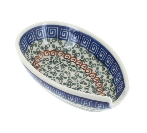 Polish Pottery Athena Small Spoon Rest