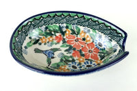 Maria Small Spoon Rest Polish Pottery