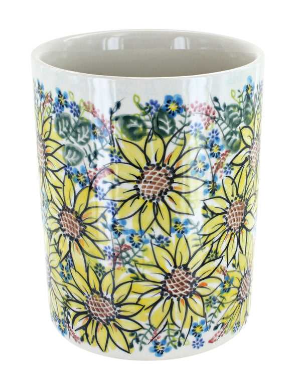 Sunflower Maze Utensil Jar