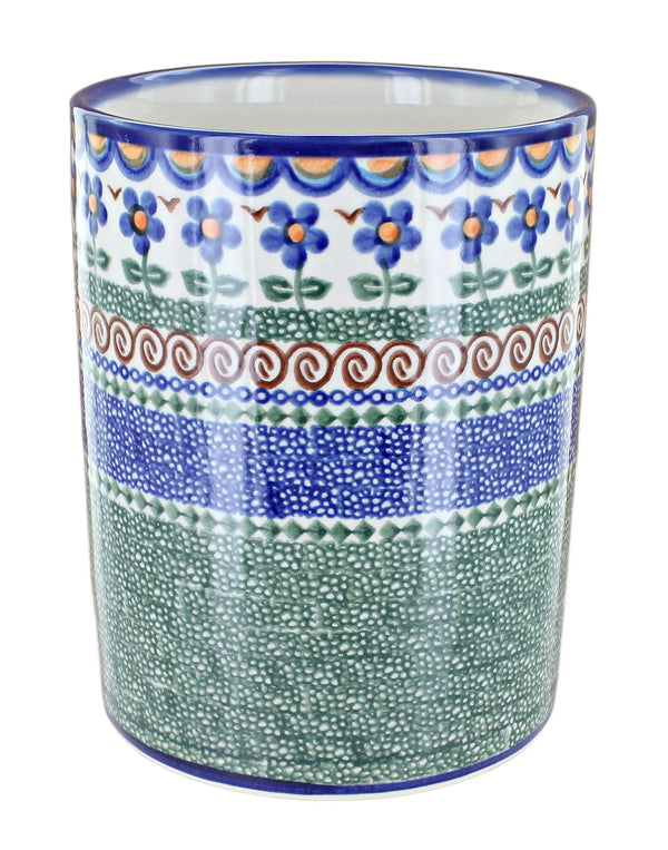 Aztec Flower Utensil Jar