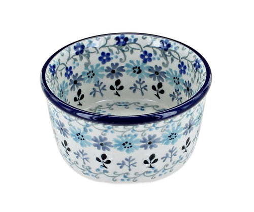Polish Pottery Celeste Small Deep Ramekin