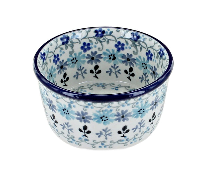 Polish Pottery Celeste Small Deep Ramekin