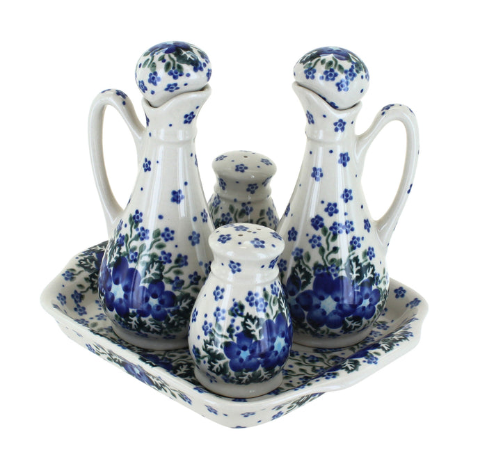 Polish Pottery Melanie Table Accessory Set