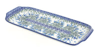 Polish Pottery Tulip Bouquet Bread Tray