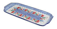 Polish Pottery Dreaming of Poppies Bread Tray
