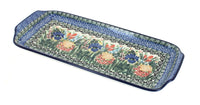 Polish Pottery Summer Blooms Bread Tray