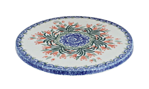 Polish Pottery Spring Tulip Trivet