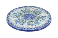 Polish Pottery Tulip Bouquet Trivet