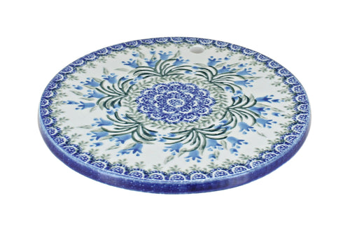 Polish Pottery Tulip Bouquet Trivet