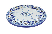 Polish Pottery Georgia Blue Trivet