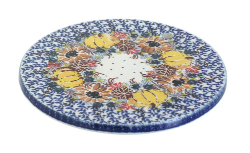 Polish Pottery Harvest Bounty Trivet