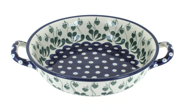 Alyce Small Round Casserole with Handles