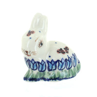 Polish Pottery Garden Tulip Small Rabbit