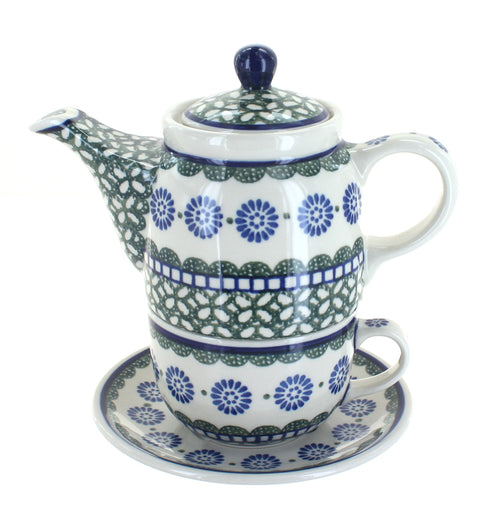 Polish Pottery Maia Tea for One