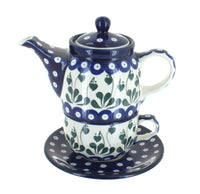 Polish Pottery Alyce Tea for One