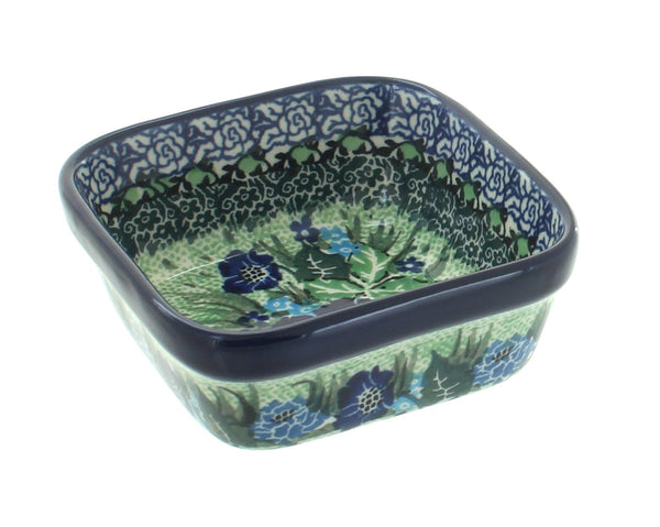 Sapphire Fields Small Square Dish