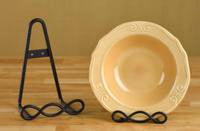 Large 8" Loop Design Plate Rack Polish Pottery