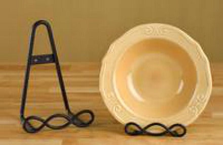 Small 5.5" Loop Design Plate Rack Polish Pottery